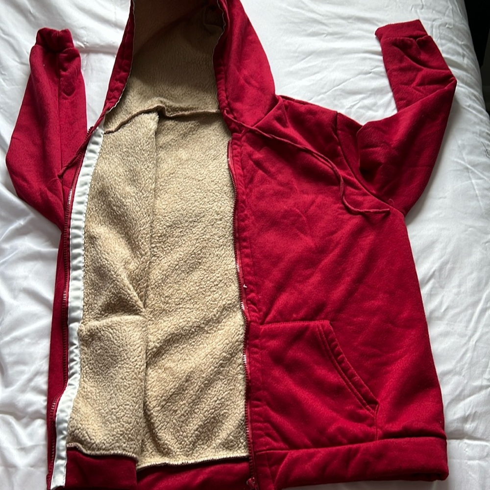 SHERPA LINED HOODIE